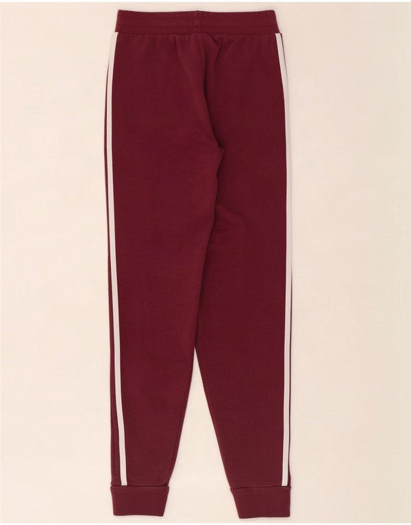 Женские спортивные брюки Adidas Joggers UK 4 XS бордовый хлопок