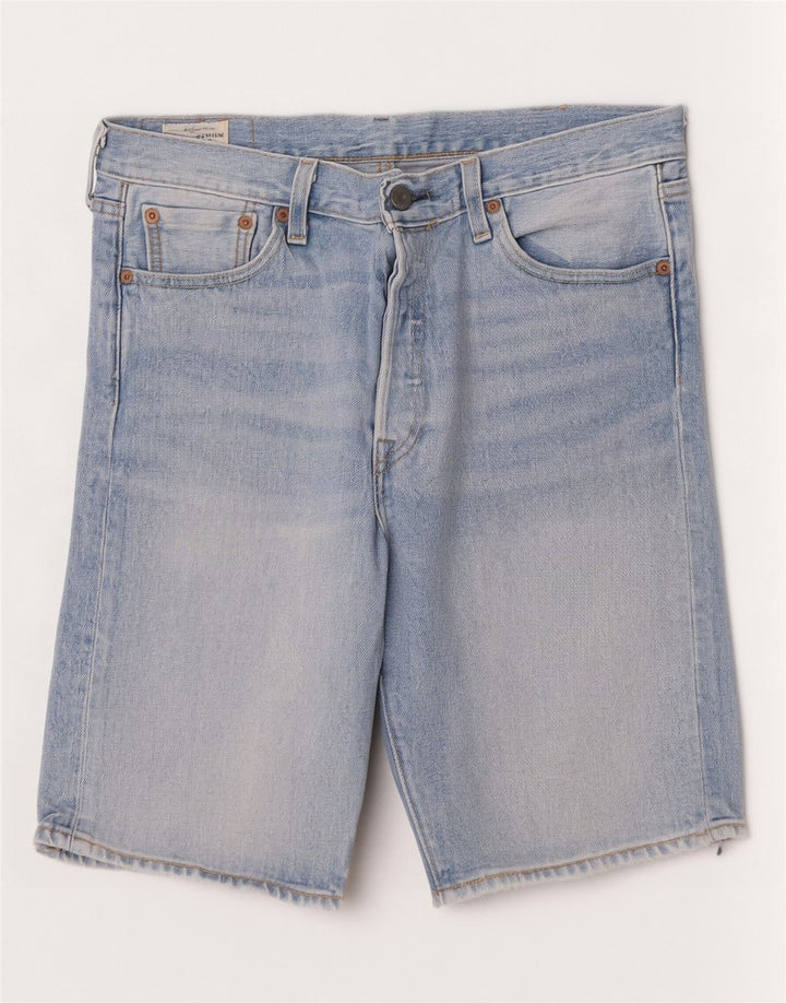 Мужские джинсовые шорты Levi's 501 W30 средние синие