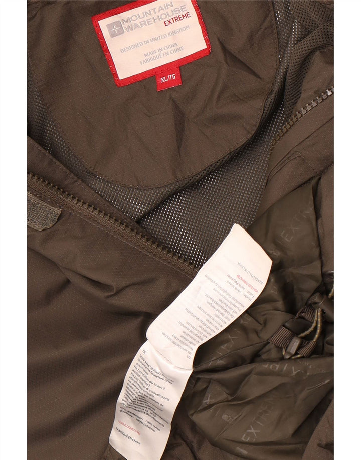 Мужская дождевик Mountain Warehouse UK 42 XL, нейлон цвета хаки