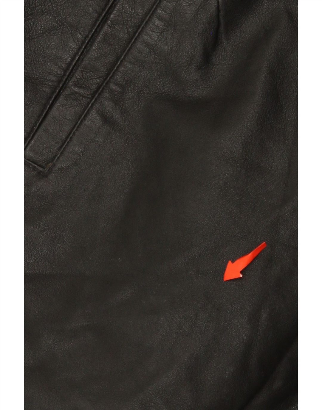 Женские кожаные шорты MISS JOY с высокой талией EU 38, средние W25, черные кожаные