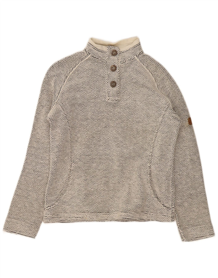 Женский свитер на пуговицах Weird Fish, маленький серый хлопковый джемпер, Великобритания, 10 шт.