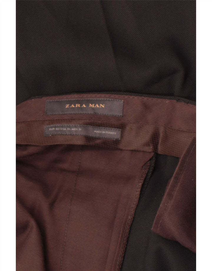 Мужские брюки-чиносы Zara EU 40 Medium W31 L32, черные