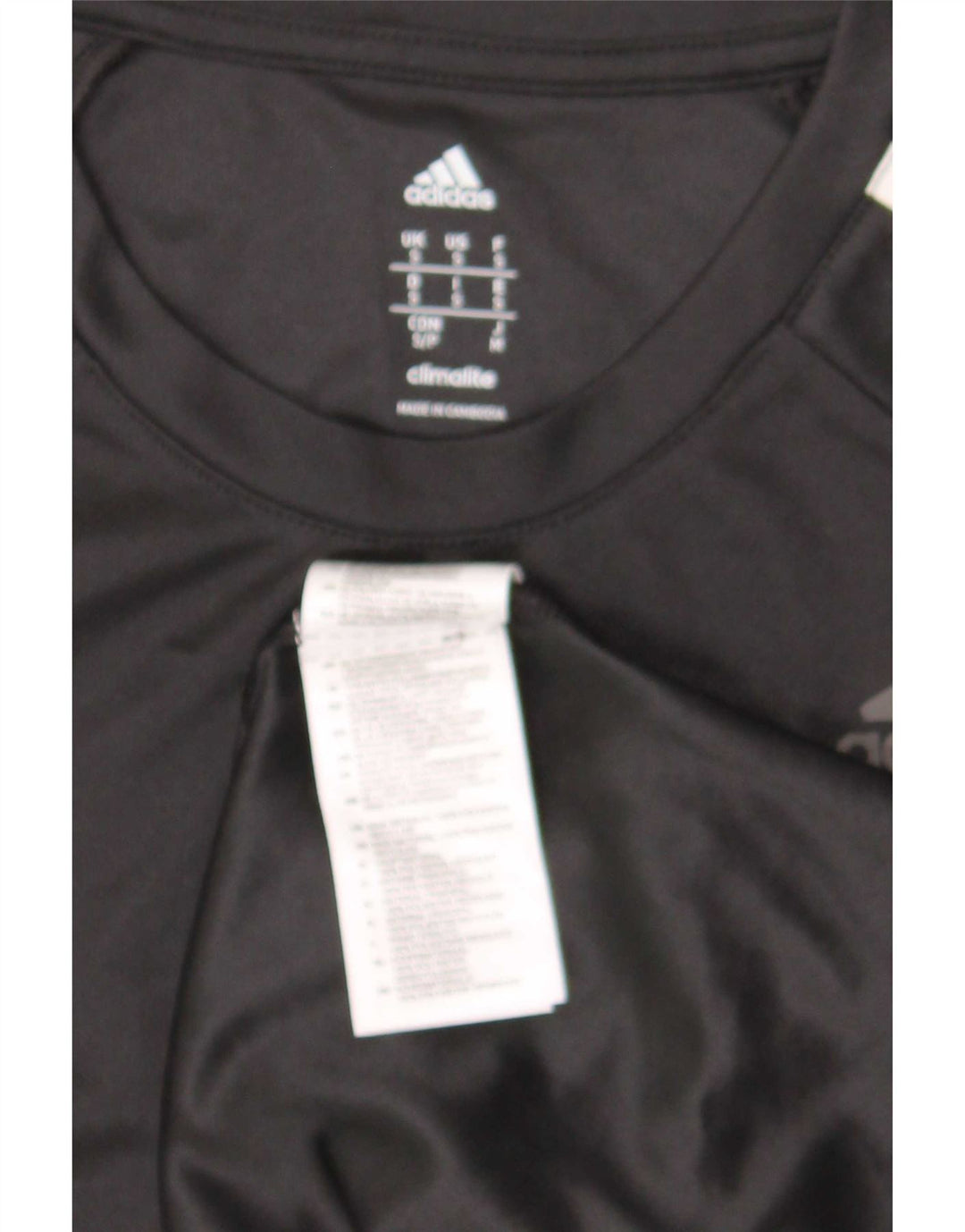 Мужская футболка Adidas Top Small Black из полиэстера Sports