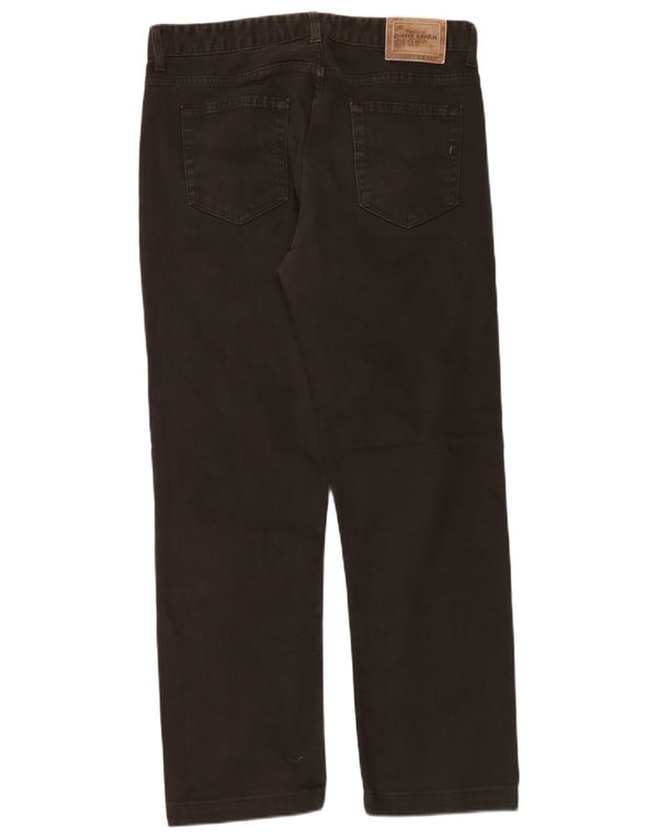 Мужские прямые джинсы Pierre Cardin IT 46, маленькие W34 L30, коричневые, хлопок