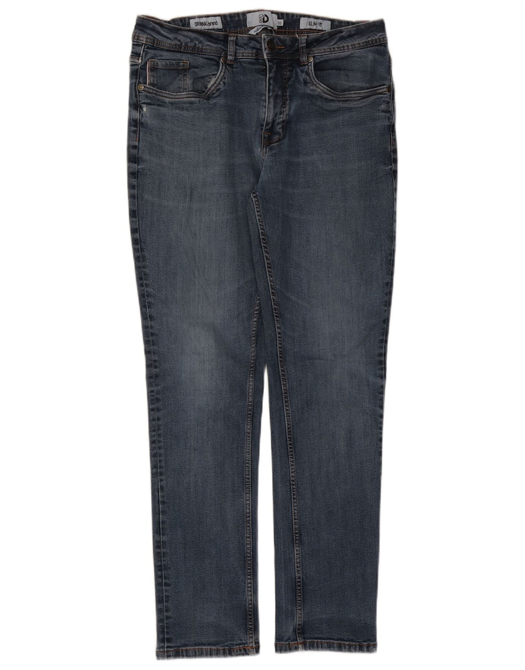 Мужские зауженные джинсы Dack's IT 52 XL W36 L30 синие, хлопок