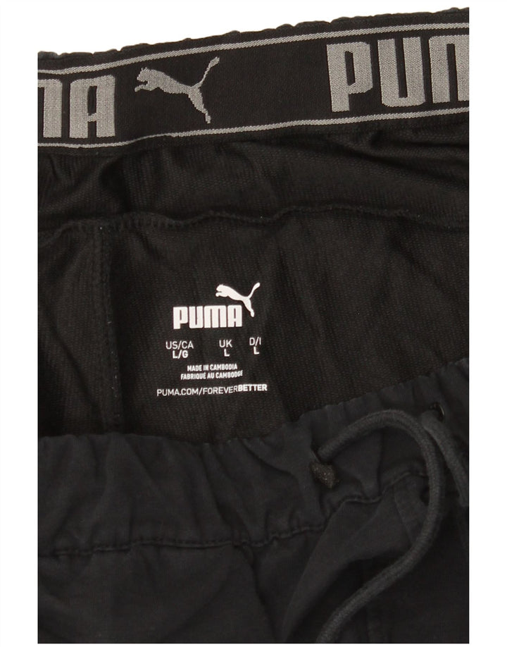 Мужские спортивные шорты PUMA, большие черные