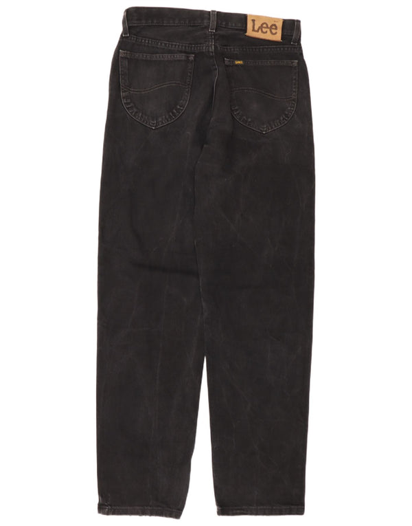 Мужские зауженные джинсы Lee W32 L34, черный хлопок
