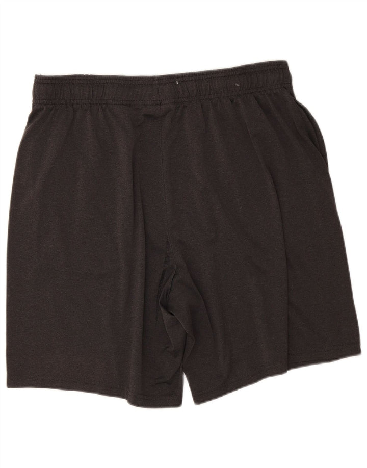 Мужские спортивные шорты Reebok, большие серые, полиэстер