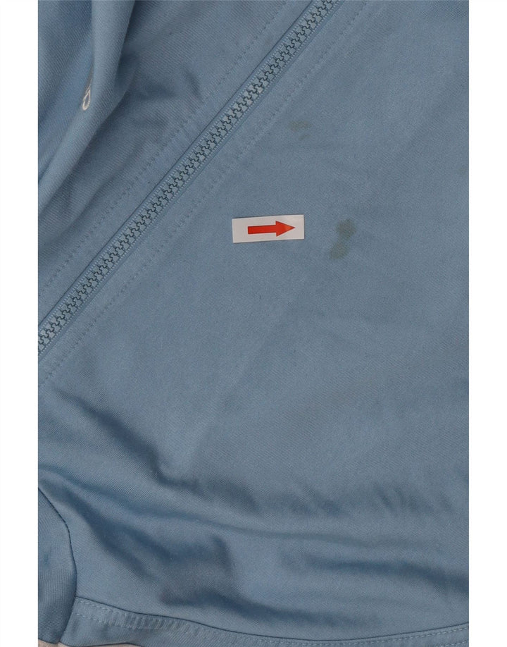 Мужской спортивный костюм свободного кроя ADIDAS, верхняя куртка UK 40/42, средний синий полиэстер