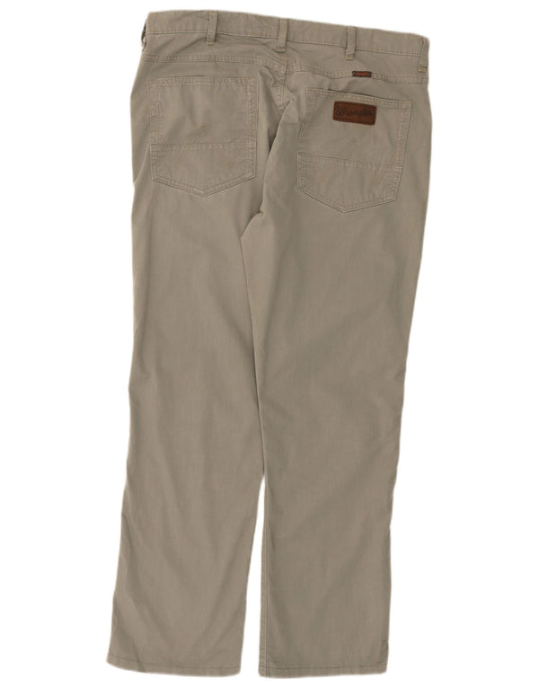 WRANGLER Мужские прямые повседневные брюки-стрейч Arizona W36 L29, серый хлопок