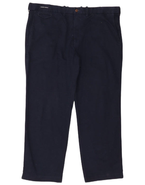 Мужские прямые брюки чинос Marks & Spencer Blue Harbour W42 L29 Темно-синие