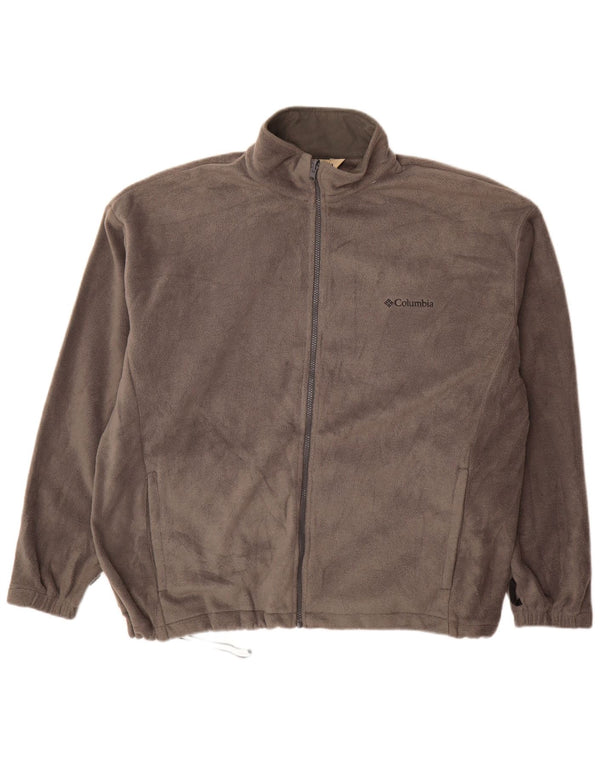 Мужская флисовая куртка Columbia UK 44 2XL Серый полиэстер