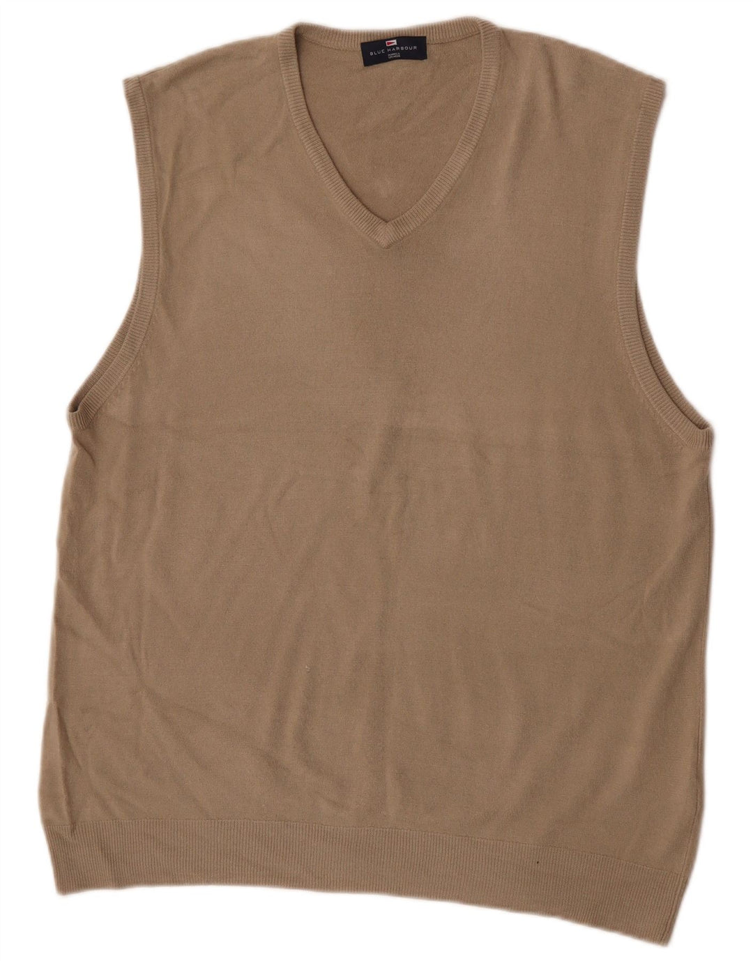 Мужская майка Marks & Spencer Blue Harbour Vest XL, бежевый акрил