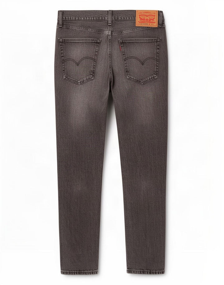 Мужские прямые джинсы Levi's 502 W30 L29 серые, хлопок