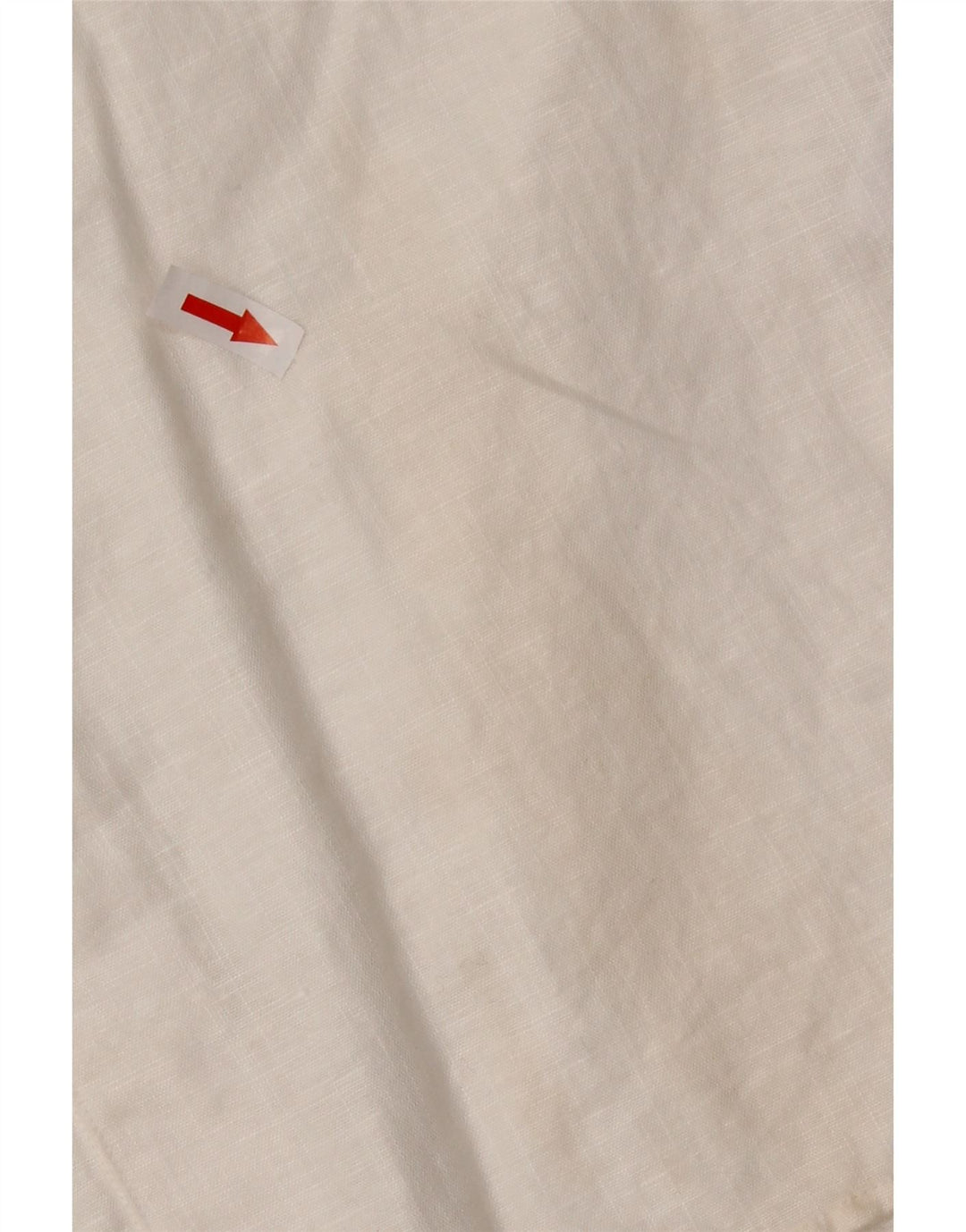 Мужская рубашка с коротким рукавом TED BAKER, размер 5 XL, белая льняная ткань