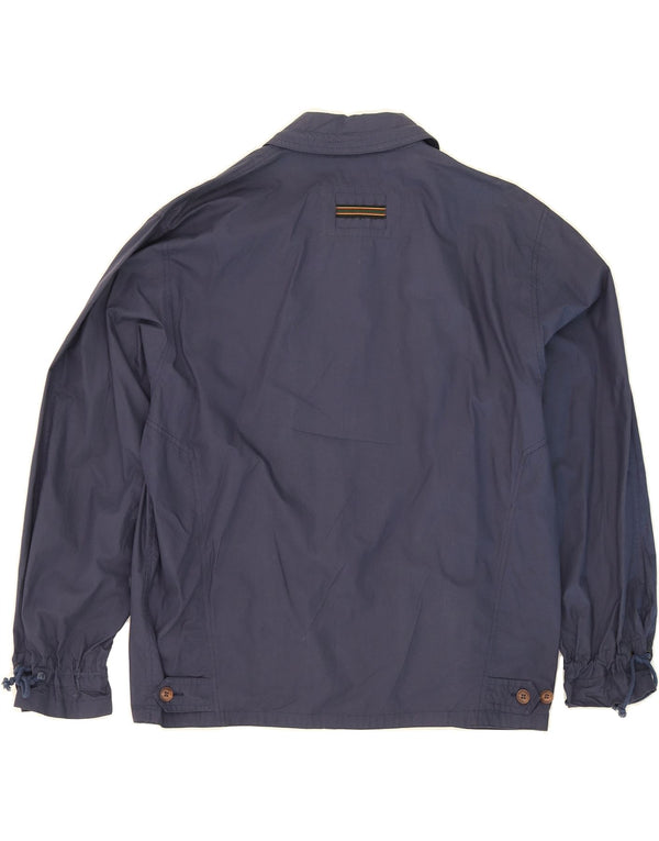 INCOM Mens Bomber Jacket IT 52 XL Navy Blue