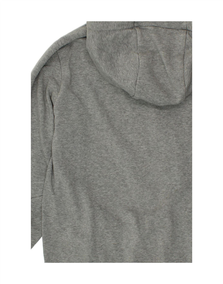 PUMA Mens Graphic Hoodie Jumper Small Grey Cotton Vintage Puma and Second-Hand Puma from Messina Hembry 