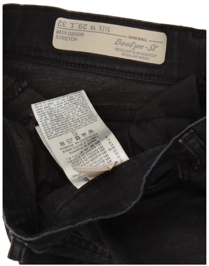 Женские зауженные джинсы Diesel Bootzee-St Regular Bootcut W29 L32 Темно-синие