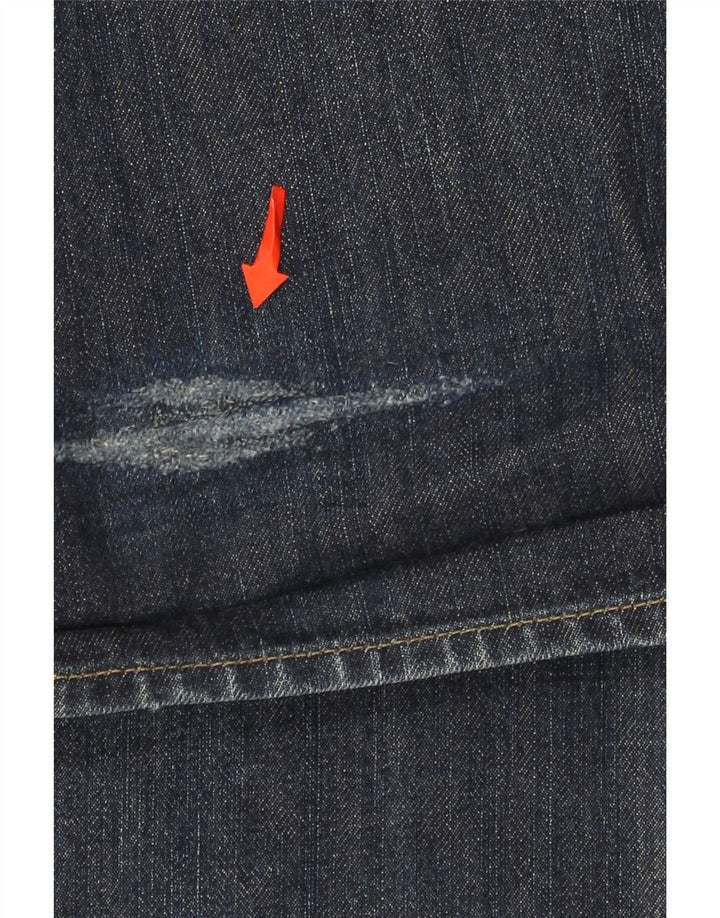 Мужские прямые джинсы Armani W36 L33 темно-синие