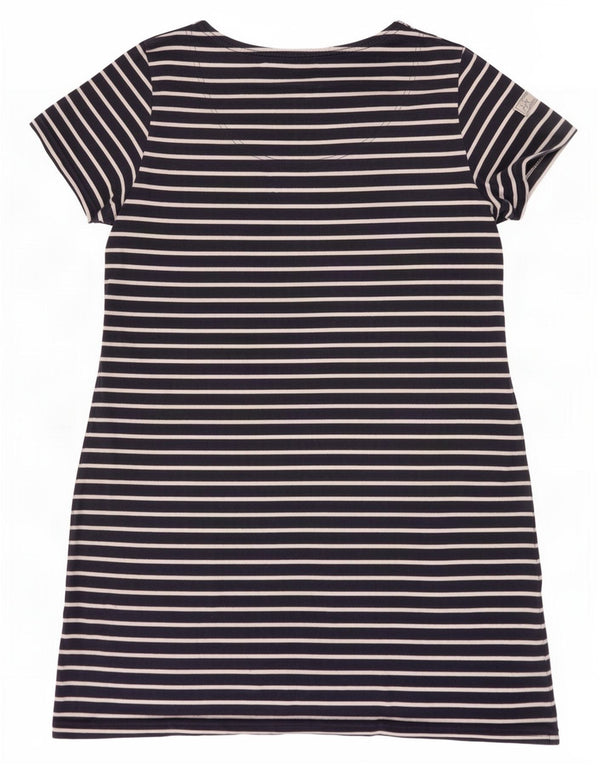 Женское платье-футболка Joules UK 18 XL, хлопок в темно-синюю полоску