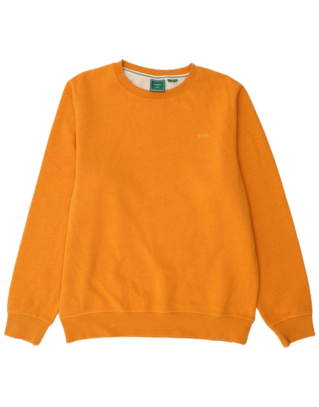 SUPERDRY Мужской свитшот 2XL Желтый хлопок