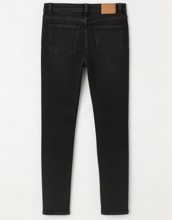 Zara Женские джинсы скинни EU 40 Medium W30 L27 Черный хлопок