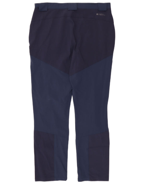 Мужские брюки-ветровки Mountain Warehouse W38 L30 Темно-синие с цветными блоками