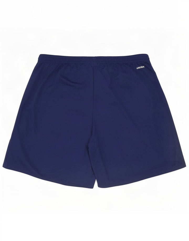 Мужские спортивные шорты Adidas Aeroready XL темно-синие из полиэстера