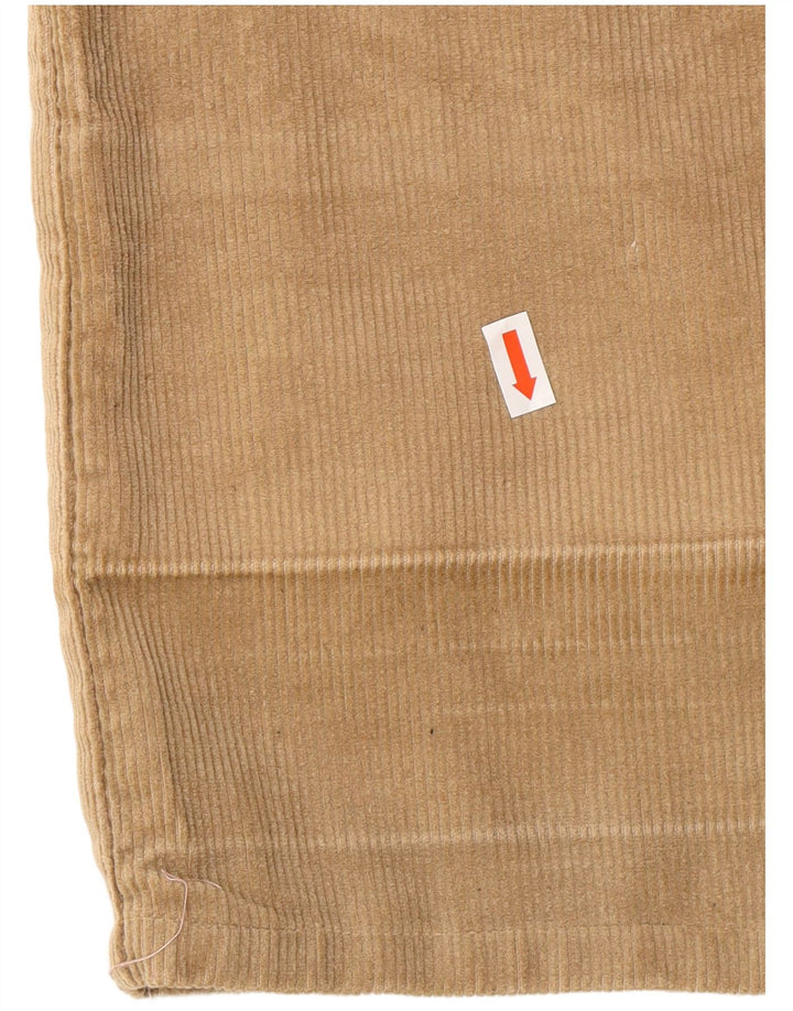 LEVI'S Womens Straight Corduroy Trousers W30 L32  Beige