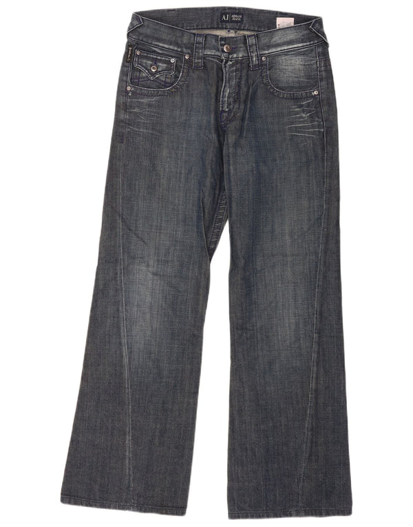 Мужские джинсы Armani Bootcut W29 L30 синие, хлопок