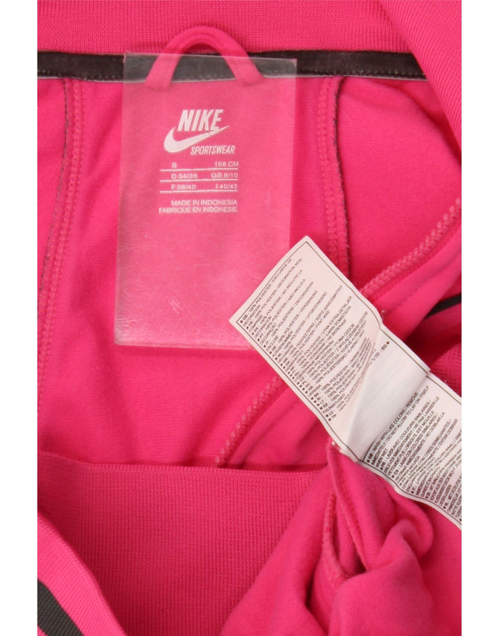 Женский спортивный костюм Nike Top Jacket UK 8/10, маленький розовый полиэстер с цветными блоками