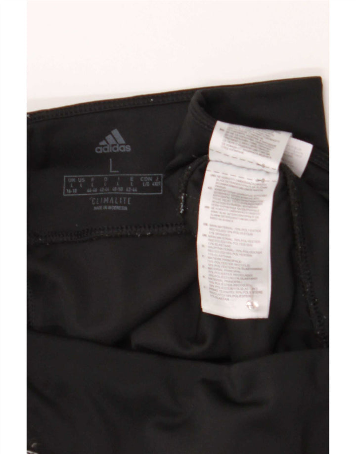 Женские леггинсы Adidas UK 16/18, большие черные полиэстер