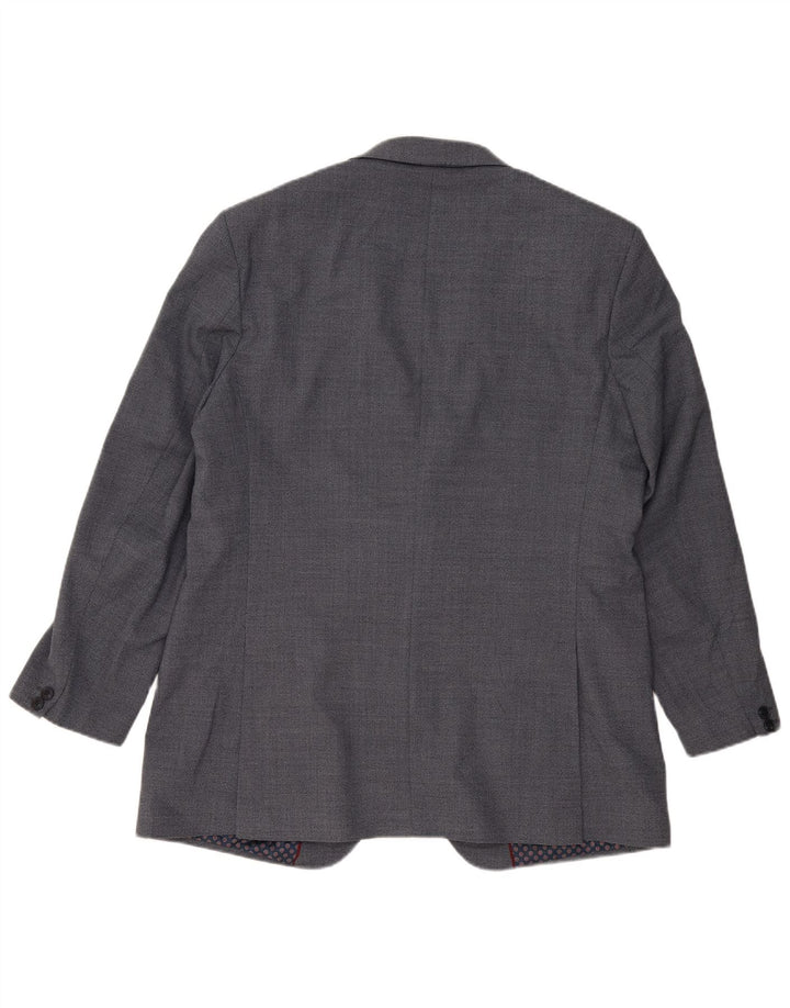 Мужской пиджак на двух пуговицах Marks & Spencer UK 44 XL, синий полиэстер