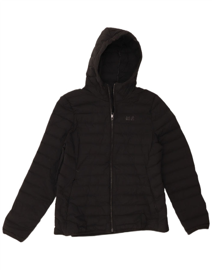 Женская утепленная куртка с капюшоном Jack Wolfskin UK 18 XL, черный полиамид
