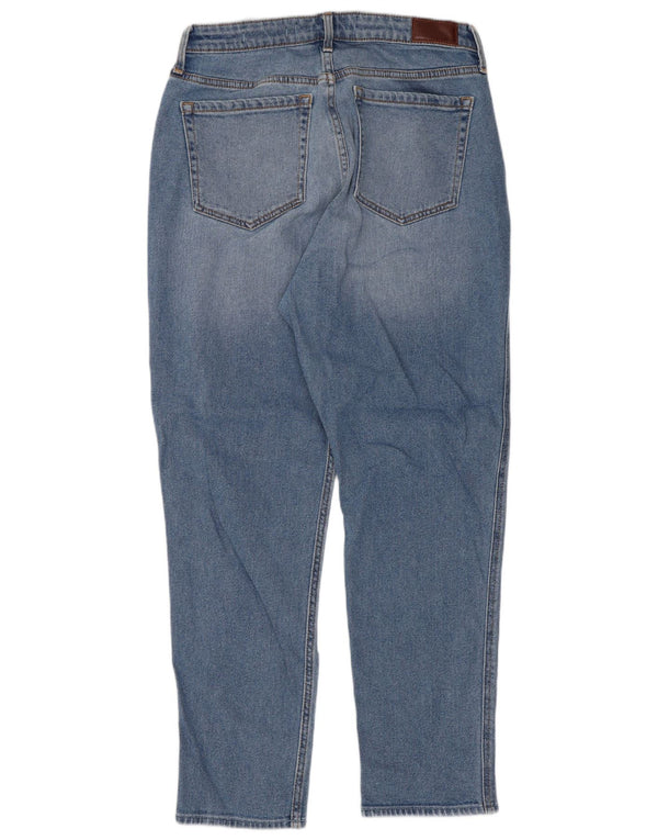 Женские зауженные джинсы Hollister Mom Jean с высокой посадкой США 11, большие W30 L25, синие