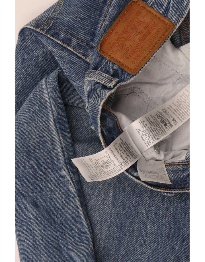 Мужские прямые джинсы Levi's W26 L30 синие, хлопок