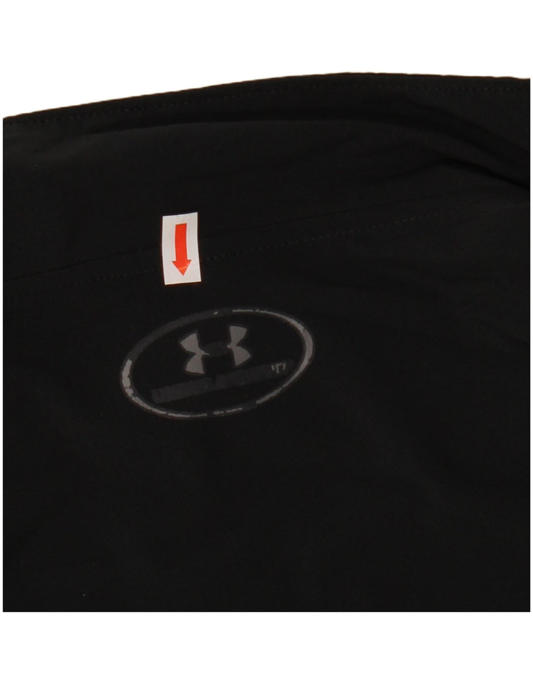 Мужская верхняя куртка Under Armour, большая черная полиэстер с цветными блоками