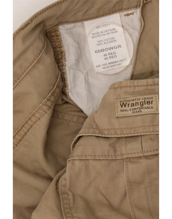 Мужские шорты карго Wrangler W46 3XL бежевые, хлопок