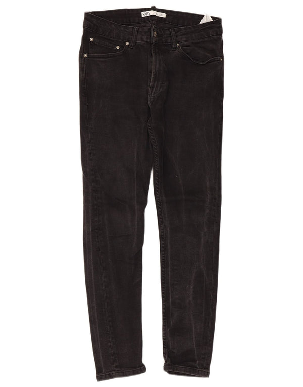 Мужские джинсы скинни Zara EU 40 Medium W31 L27, черный хлопок
