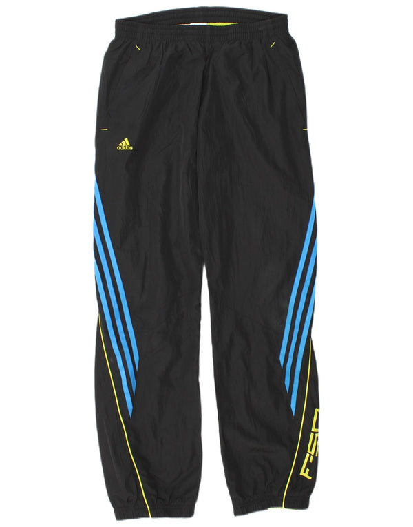 Спортивные брюки Adidas Boys F50 с графическим рисунком 13-14 лет, черный полиэстер