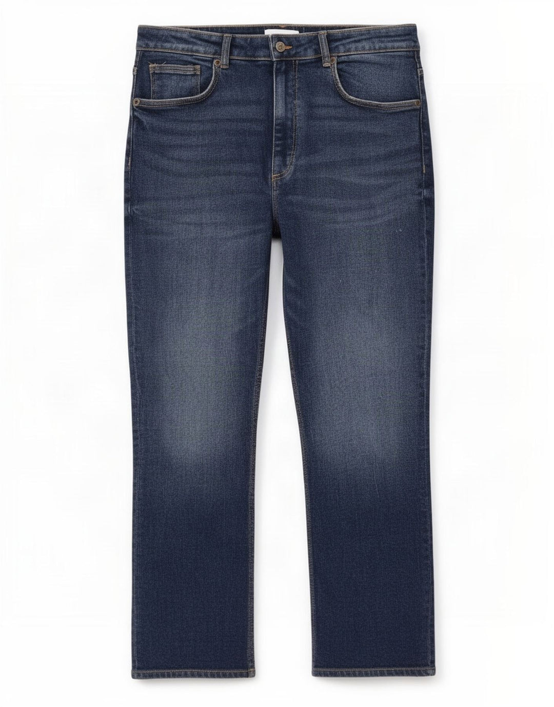 Женские прямые джинсы Zara EU 46 2XL W36 L26 синие