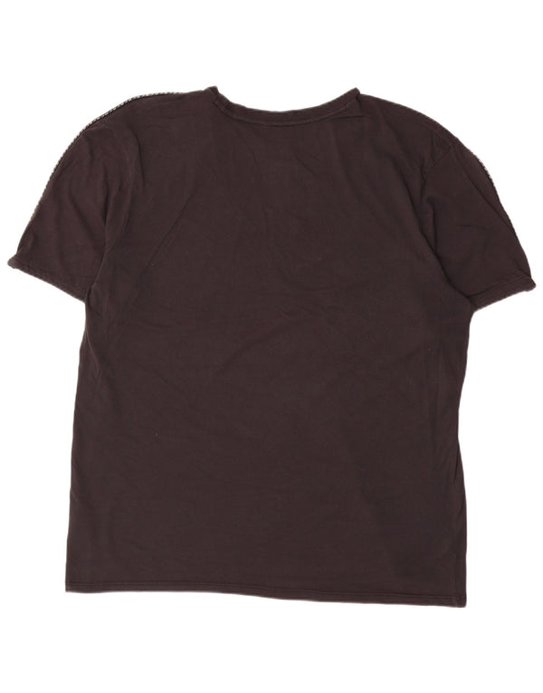 Nike Mens T-Shirt Top XL Black Cotton