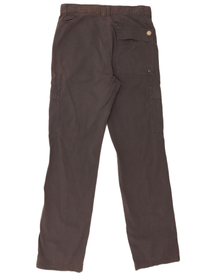 Trussardi Мужские прямые брюки карго IT 48 Medium W32 L32 Серые
