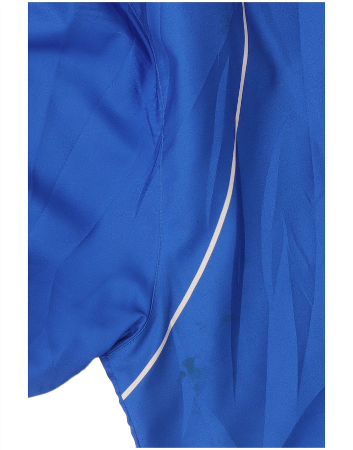 Мужская спортивная куртка Asics Italia с графическим рисунком XL, синий полиэстер