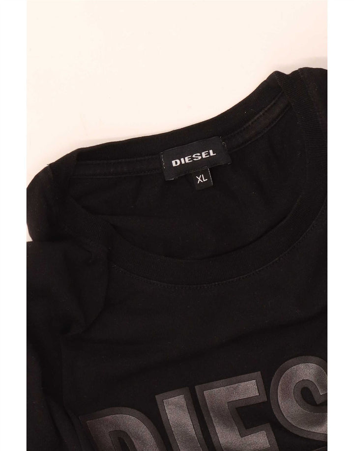 Мужская футболка с рисунком Diesel Top XL, черная