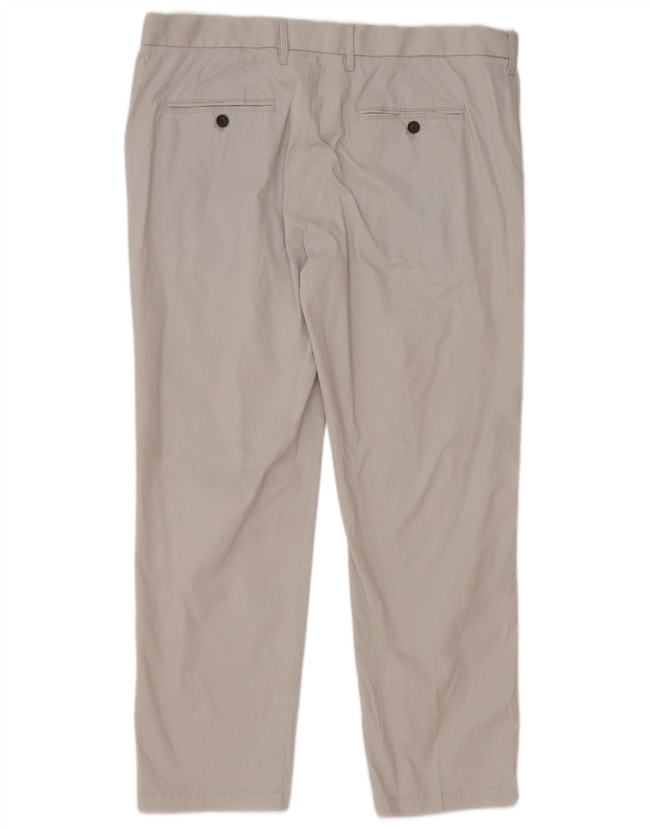 Мужские брюки чиносы Marks & Spencer W38 L29 серые, хлопковые