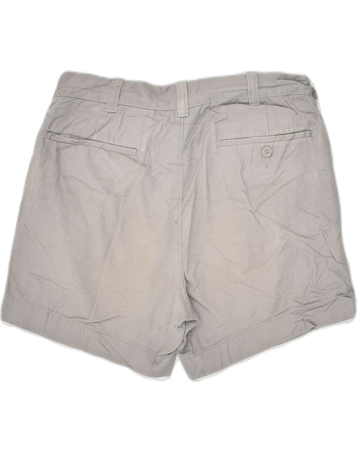 J. CREW Womens Varick Chino Shorts W30 Medium Grey Cotton | Vintage J. Crew | Thrift | Second-Hand J. Crew | Used Clothing | Messina Hembry 