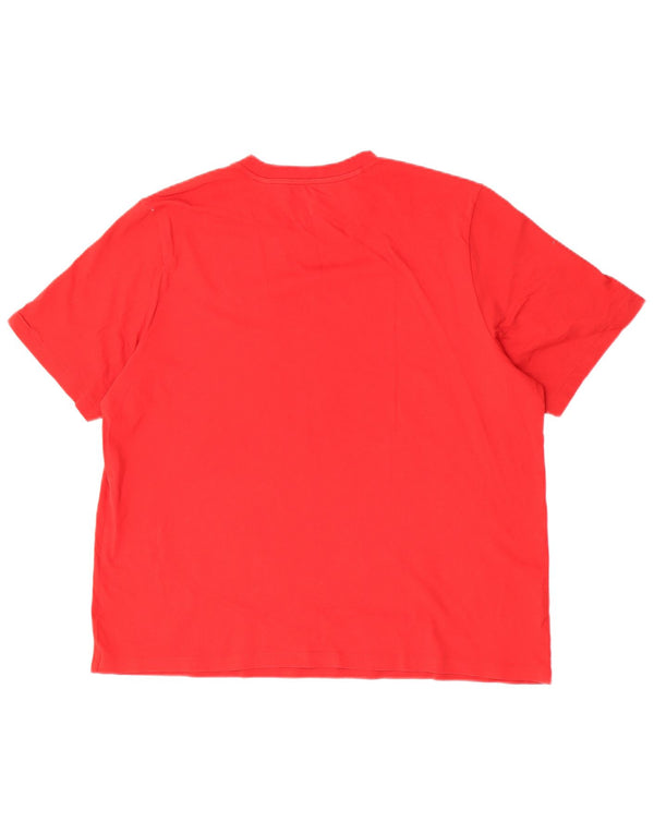 Adidas Mens Graphic T-Shirt Top XL Red