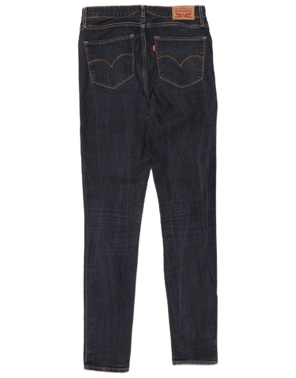 Женские джинсы скинни Levi's W29 L32 Темно-синие, хлопок