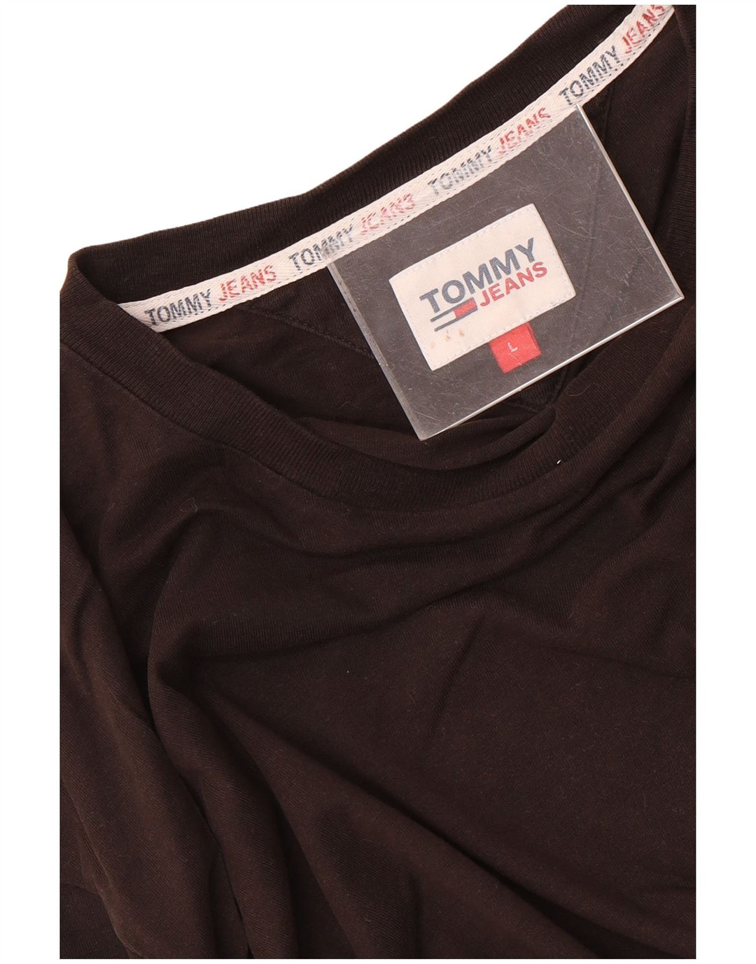 Tommy Hilfiger Мужской топ с длинным рукавом, большой коричневый